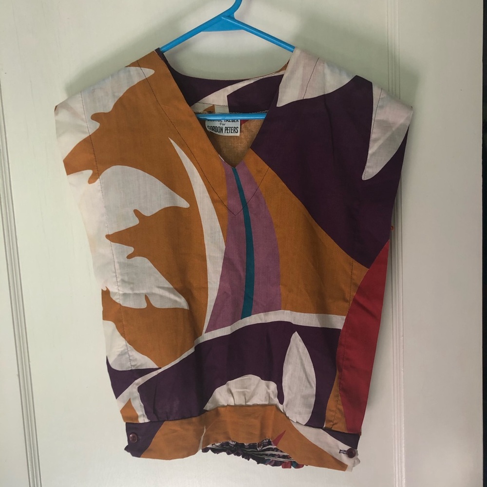 fun vintage blouse!